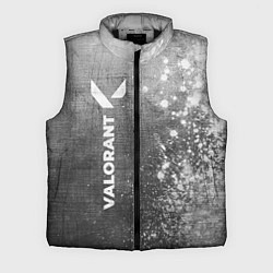 Мужской жилет Valorant - grey gradient по-вертикали, цвет: 3D-черный