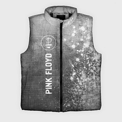 Мужской жилет Pink Floyd - grey gradient по-вертикали, цвет: 3D-черный