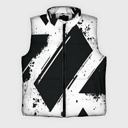 Мужской жилет Color black white