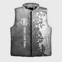 Мужской жилет Three Days Grace - grey gradient по-вертикали, цвет: 3D-черный