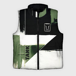 Мужской жилет Tank логотип машины, цвет: 3D-черный