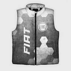 Мужской жилет Fiat - grey gradient вертикально, цвет: 3D-черный