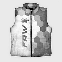 Мужской жилет FAW - white gradient по-вертикали, цвет: 3D-черный