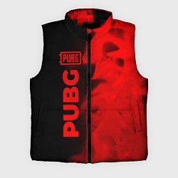 Мужской жилет PUBG - red gradient по-вертикали, цвет: 3D-черный