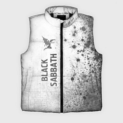 Мужской жилет Black Sabbath - white gradient по-вертикали, цвет: 3D-черный