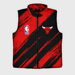 Мужской жилет Chicago Bulls team NBA, цвет: 3D-черный