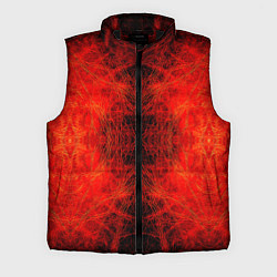 Мужской жилет Красно-черная кожа дракона, цвет: 3D-черный