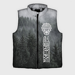 Мужской жилет Древние боги могучих лесов, цвет: 3D-черный