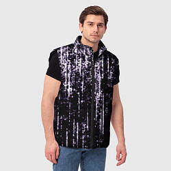 Мужской жилет Shade purple, цвет: 3D-черный — фото 2