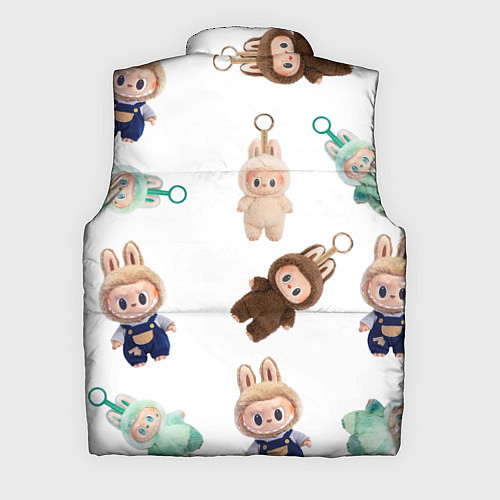 Мужской жилет Много игрушек лабубу / 3D-Красный – фото 2