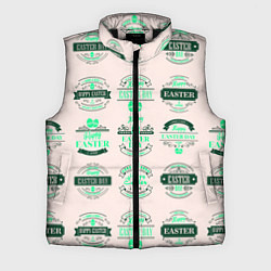 Мужской жилет Easter turquoise, цвет: 3D-черный