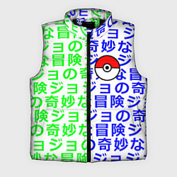 Мужской жилет Pokemon japan pattern, цвет: 3D-черный