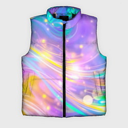 Мужской жилет Волшебный мистический космос, цвет: 3D-черный