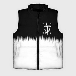 Мужской жилет Doom краски черно белый, цвет: 3D-черный
