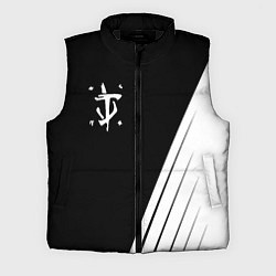 Мужской жилет Doom white geometry, цвет: 3D-черный