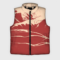 Мужской жилет Песочные горы-абстракция, цвет: 3D-черный