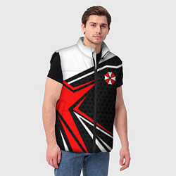 Мужской жилет Umbrella - red uniform, цвет: 3D-черный — фото 2