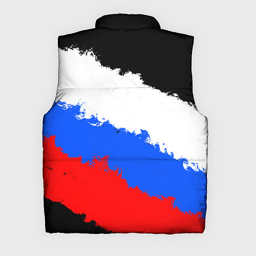 Мужской жилет Федерация бокса России - триколор / 3D-Красный – фото 2