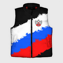 Мужской жилет Федерация бокса России - триколор, цвет: 3D-красный