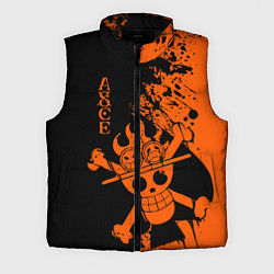 Мужской жилет One Piece - Ace, цвет: 3D-черный
