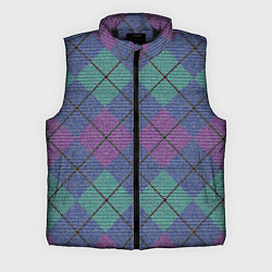 Мужской жилет Аргайл, цвет: 3D-черный