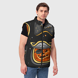 Мужской жилет Пиратский хэллоуин, цвет: 3D-черный — фото 2
