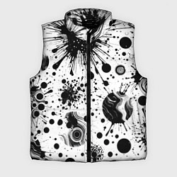 Мужской жилет Паттерн из абстрактных клякс - нейроарт