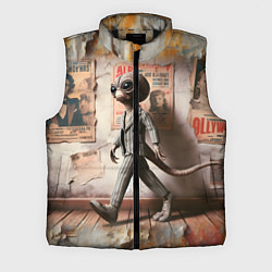 Мужской жилет Пришелец в костюме в полосочку, цвет: 3D-черный