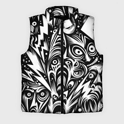 Мужской жилет Lightnings and faces - ai art fantasy