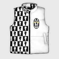 Мужской жилет Ювентус паттерн люди, цвет: 3D-черный