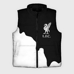 Мужской жилет Ливерпуль краски разводы, цвет: 3D-черный