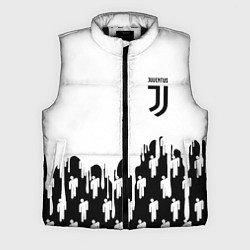 Мужской жилет Ювентус краски люди, цвет: 3D-черный