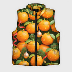 Мужской жилет Мандариновое настроение