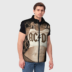 Мужской жилет AC/DC Girl, цвет: 3D-черный — фото 2