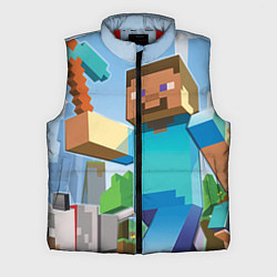Мужской жилет Minecraft World, цвет: 3D-красный
