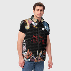 Мужской жилет Pink Floyd: The Wall, цвет: 3D-светло-серый — фото 2
