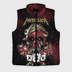Мужской жилет Metallica: XXX, цвет: 3D-красный