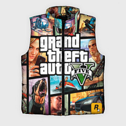 Мужской жилет GTA 5: City Stories, цвет: 3D-светло-серый