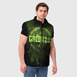 Мужской жилет Green Day: Acid Voltage, цвет: 3D-черный — фото 2