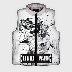 Мужской жилет Linkin Park, цвет: 3D-красный