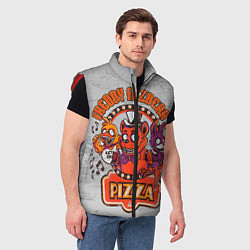 Мужской жилет Freddy Pizza, цвет: 3D-красный — фото 2