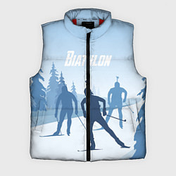 Мужской жилет Биатлон, цвет: 3D-красный