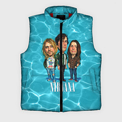 Мужской жилет Nirvana: Water, цвет: 3D-красный