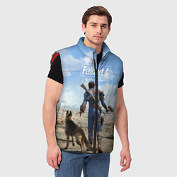 Мужской жилет Fallout 4: Welcome Home, цвет: 3D-красный — фото 2