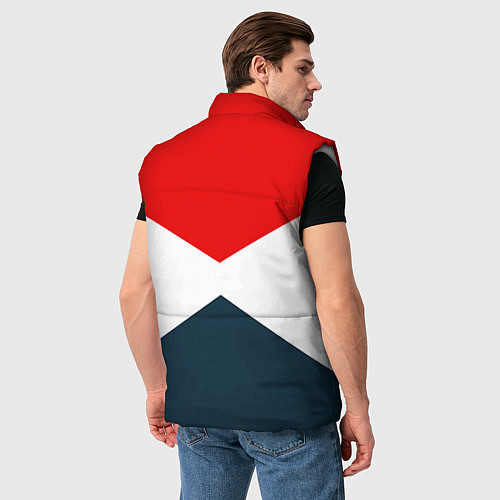 Мужской жилет Форма России / 3D-Светло-серый – фото 4