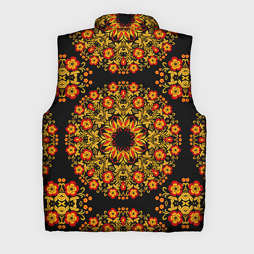 Мужской жилет Хохлома Роспись / 3D-Красный – фото 2