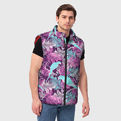 Мужской жилет Summer paradise, цвет: 3D-красный — фото 2