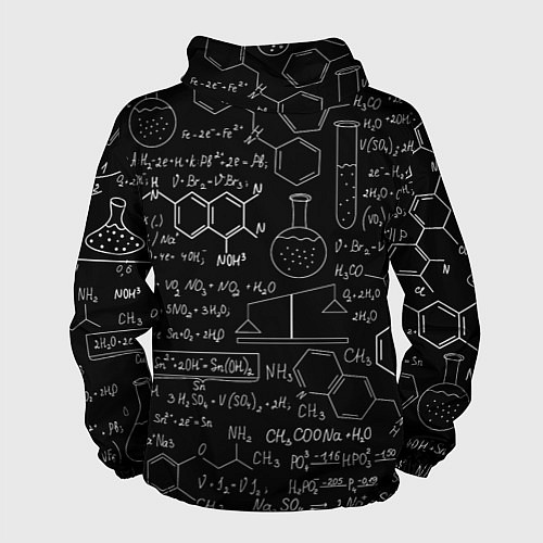 Мужская ветровка Химия / 3D-Черный – фото 2