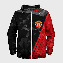 Мужская ветровка FC Manchester United: Abstract