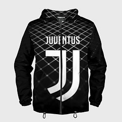 Мужская ветровка FC Juventus: Black Lines